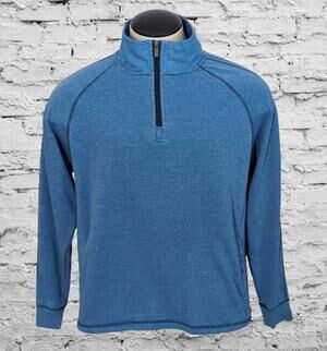 MARGARITAVILLE Long Sleeve Blue Lightweight Pullover Jacket Size MEDIUM